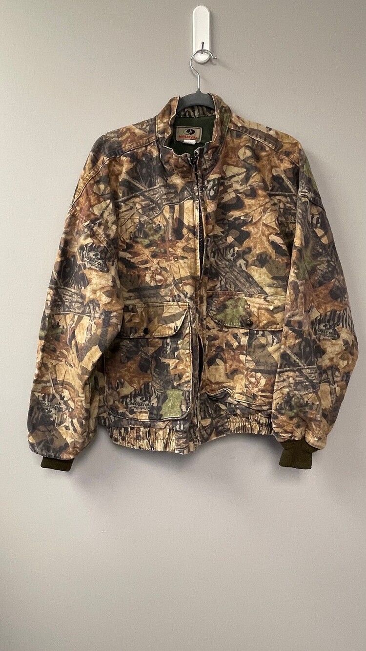 Mossy Oak 100% Cotton Camouflage Jacket XLarge Hunting Coat